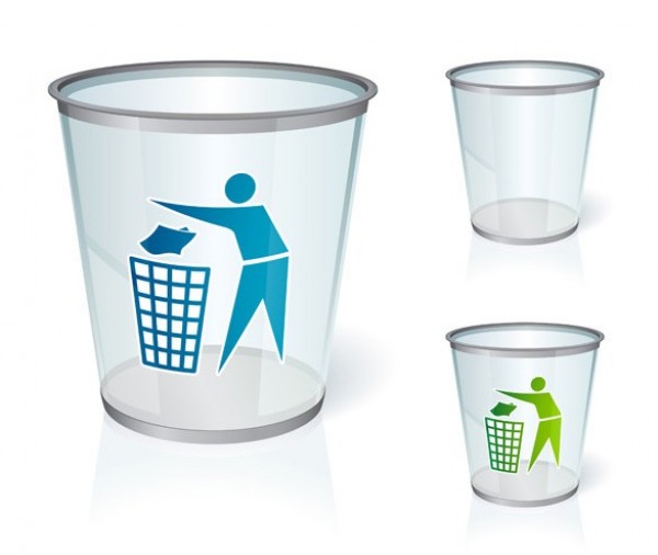 3 Glass Bin Recycle Trash Vector Icons web vector unique ui elements trash icon trash stylish recycle icon recycle bin recycle quality original new interface illustrator icons high quality hi-res HD graphic glass bin fresh free download free eps elements download detailed design creative   