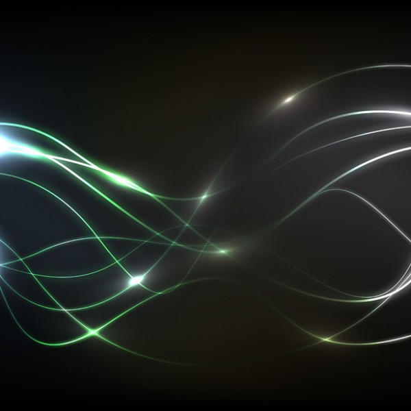 Energy Background wavy waves lines glow flow energy concept background abstract   