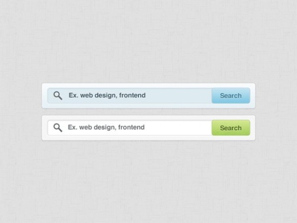 2 Extended Front End Search Bars PSD web unique ui elements ui stylish simple search bar search quality original new modern interface hi-res HD green front end fresh free download free extended search bar extended elements download detailed design creative clean blue   