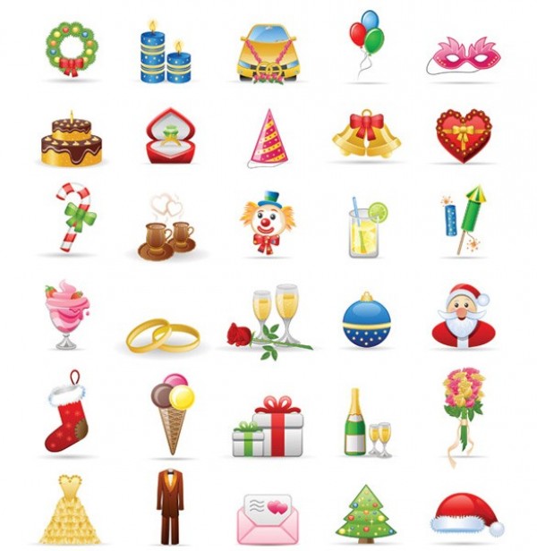 42 Festive Party Drink Vector Icons Pack wedding web vector unique ui elements stylish quality party original new interface illustrator icons icecream high quality hi-res HD graphic gifts fresh free download free festive elements drinks download detailed design creative cake birthday balloons   