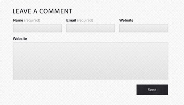 Clean Simple Contact Form PSD web unique ui elements ui stylish quality psd original new modern light interface hi-res HD fresh free download free field elements download detailed design creative contact form contact clean box   