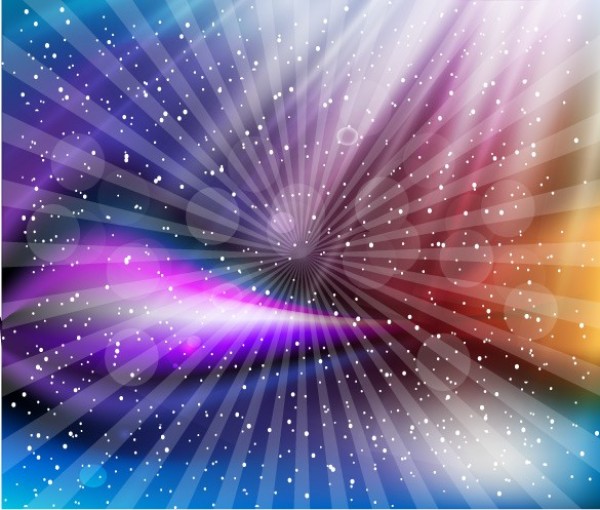 Colorful Radiant Space Abstract Vector Backtground vector unique sunlit stylish stars space rays quality purple original illustrator high quality graphic galaxy fresh free download free download creative colors colorful blue background ai abstract   