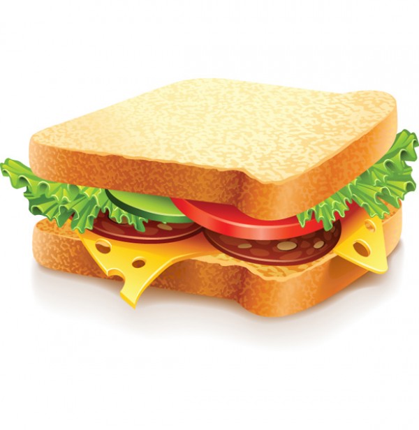 Delicious Meat Veggie Vector Sandwich web vectors vector graphic vector unique ultimate tomatoes Swiss cheese. snack sandwich salami realistic quality pickles photoshop pack original new modern lunch lettuce illustrator illustration high quality Healthy fresh free vectors free download free food eat download design creative ai   