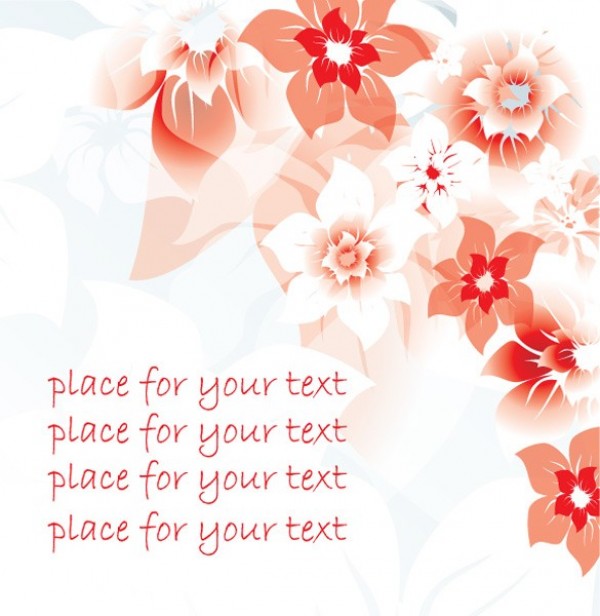 Soft Tone Orange Floral Vector Background web vintage vector unique stylish spring soft quality original orange illustrator high quality graphic fresh free download free flowers floral download design creative background   