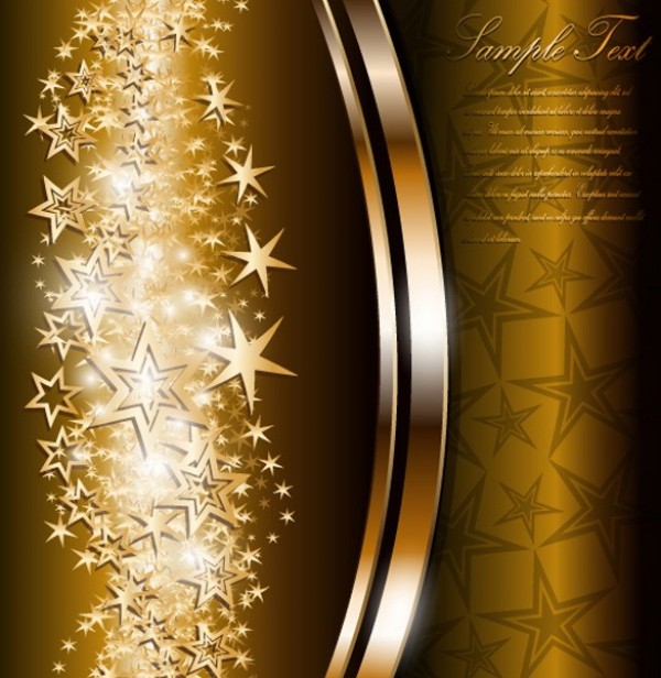 Gleaming Gold Stars Vector Background web vector unique stylish stars quality original luxury illustrator high quality graphic golden gold gleaming fresh free download free download design creative background   