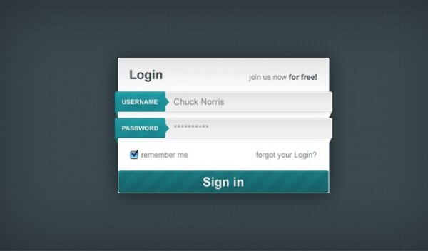 Stylish Green & White Login Form PSD white web unique ui elements ui stylish signin quality psd panel original new modern login form login interface hi-res HD green fresh free download free elements download detailed design creative clean box blue   