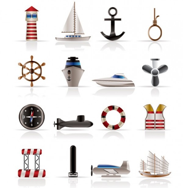 36 Boats & Marine Related Vector Icons Set web vector unique ui elements stylish spyglass ship set schooner sailboat quality propeller original old map new marine lighthouse life preserver life jacket interface illustrator icons high quality hi-res HD graphic fresh free download free eps elements download detailed design creative compass boats anchor   