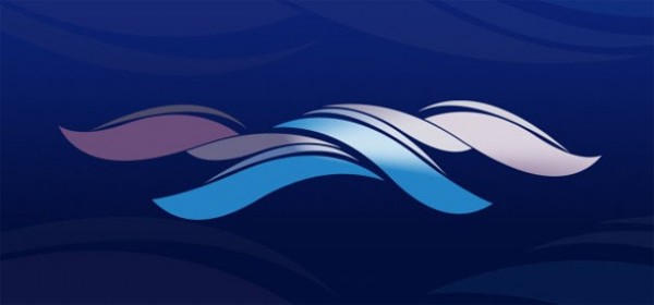 Blue Designer Wave Vector Graphic web wavelicious wave vector unique ui elements stylish smooth sea quality original ocean new interface illustrator high quality hi-res HD graphic fresh free download free elements download detailed design creative blue background   
