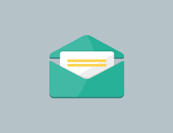 Simple Green Envelope Mail Icon ui elements ui mail icon mail icon green free download free envelope   