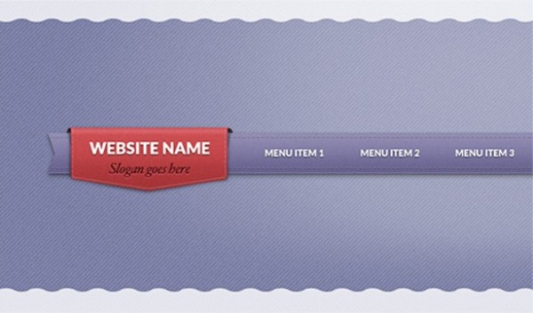 Elegant Web UI Navigation Menu PSD web unique ui elements ui stylish stitched red quality purple psd original new navigation menu navigation nav modern menu interface hi-res HD fresh free download free elements download detailed design creative clean bar badge   