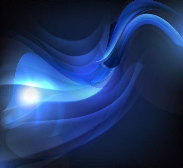 Deep Blue Wave Abstract Vector Background web wave vector unique stylish quality original illustrator high quality graphic glowing fresh free download free eps download design deep blue dark creative blue background abstract   