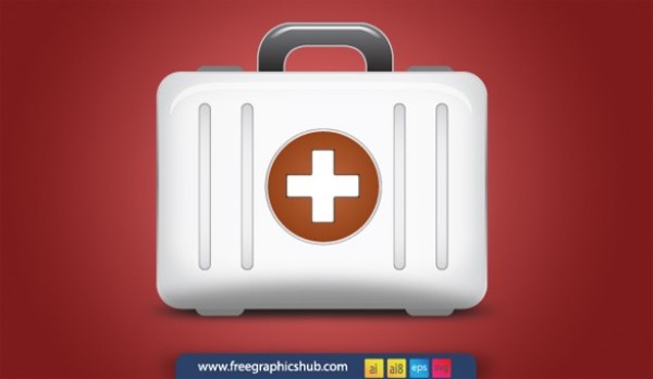 Hard Shell First Aid Medical Kit Vector Icon white case web vector unique ui elements stylish red cross icon red cross quality original new medical kit icon medical kit medical interface illustrator high quality hi-res HD hard shell case graphic fresh free download free first aid kit icon first aid kit first aid case emblem elements download detailed design cross creative   