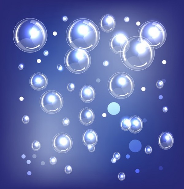 Translucent Floating Bubbles Vector Background web vector unique ui elements translucent stylish quality original new interface illustrator high quality hi-res HD graphic fresh free download free floating eps elements download detailed design creative bubbles blue background   