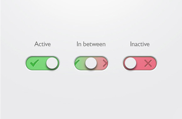 3 Simple On/Off Toggle Switches Set PSD white web unique ui elements ui transition toggle switch stylish states simple toggle set quality psd original on/off on off switch new modern marks interface inactive hi-res HD fresh free download free elements download detailed design cross creative colorful clean check active   