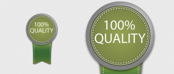 Finely Textured Ribbon & Badge Vector UI web vector badge vector unique ui elements textured tag svg stylish ribbon quality badge quality original new interface illustrator high quality hi-res HD green graphic fresh free download free eps elements download detailed design creative badge award ai   