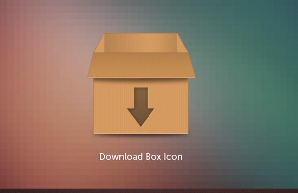 Download Box Icon slick simple sharp psd files photoshop sources photoshop icon free psd free photoshop resources free icons download box crate clean   