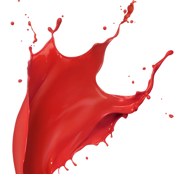 2 Red Paint Splash Splatter Graphics PSD - GooLoc