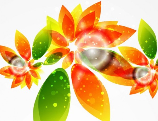 Orange Petals Floral Abstract Background web vector unique sunny stylish quality petals original orange new illustrator high quality graphic fresh free download free flower floral download design creative bright background abstract   