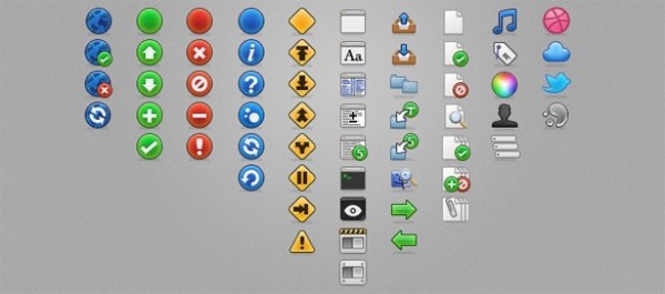 Neat Set of Toolbar Icons PSD web unique ui elements ui toolbar icons stylish simple set quality psd pack original new modern minimal interface icons hi-res HD fresh free download free elements download detailed design creative clean   