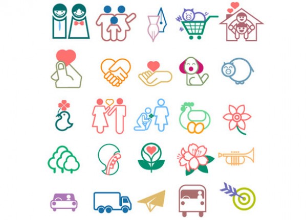 25 Line Style Vector Icon Pack Vector Icon vector graphic vector simple retro psd line style icon pack freebies free vectors free icons free downloads eps ai   