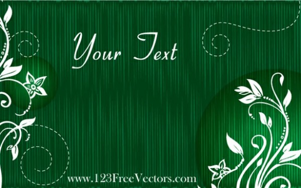 Dark Green Floral Nature Vector Background web vertical vector unique swirls stylish quality original nature lined illustrator high quality green graphic fresh free download free flowers floral eps download design dark green creative background   