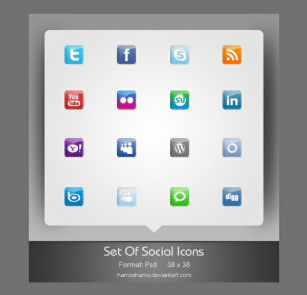 16 Modern Glossy Social Media Icons Set PSD web unique ui elements ui stylish social icons social set quality psd original new networking modern interface icons hi-res HD fresh free download free elements download detailed design creative clean bookmarking   