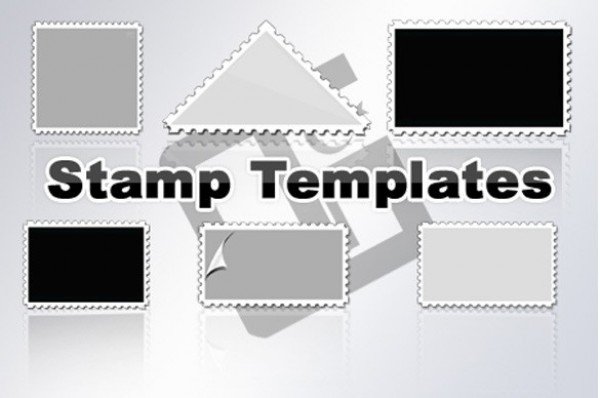 Cool Stamp & Envelope PSD Templates web unique ui elements ui stylish stamps stamp template simple quality psd original new modern interface hi-res HD fresh free download free envelope elements download detailed design creative clean blank stamp   