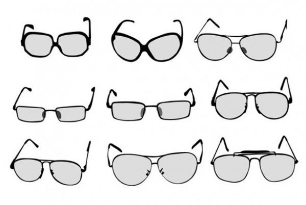 9 Eyeglasses and Sunglasses Vector Set womens web vector unique ui elements sunglasses stylish styles simple set reading glasses quality pair original new mens interface illustrator high quality hi-res HD graphic glasses fresh free download free eyeglasses eps elements download detailed design creative   