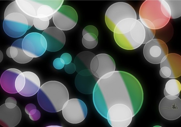 Color Circles on Black Abstract Background web unique te amo stylish quality original new modern light fresh free download free download design creative colors colorful circles bubbles bokeh black background   