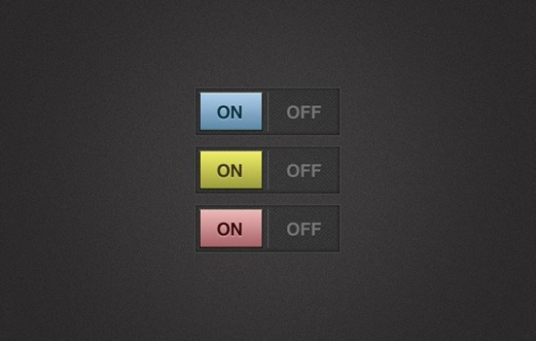 Pretty ON/OFF Switches PSD web unique ui elements ui switch stylish square simple quality original on/off on off switch new modern interface hi-res HD fresh free download free elements download detailed design creative clean   