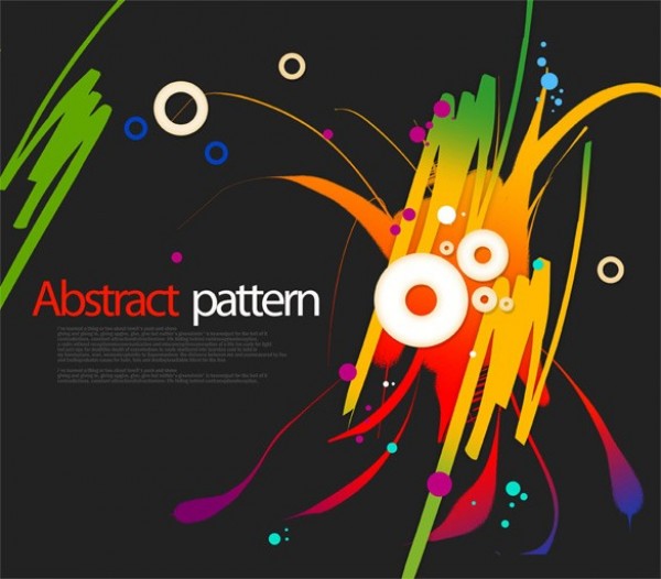 Cool Wild Abstract Background PSD unique stylish quality psd original modern fresh free download free download creative crayons colors colorful circles bright bold black background abstract   