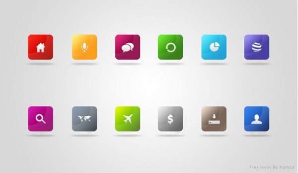 Set of 12 Colorful Web Icons web icons web vectors vector graphic vector unique ultimate simple quality psd photoshop pack original new modern illustrator illustration icons high quality fresh free vectors free download free download design creative colorful clean ai   