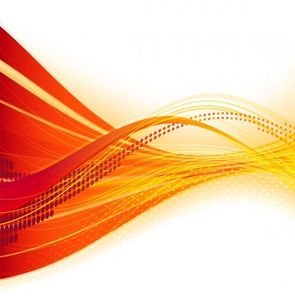 Orange Fire Flow Abstract Vector Background web wavy wave background wave vector unique ui elements stylish quality original orange new lines interface illustrator high quality hi-res HD graphic fresh free download free flow flames fire eps elements dynamic download dotted detailed design curves creative bright bold background abstract   