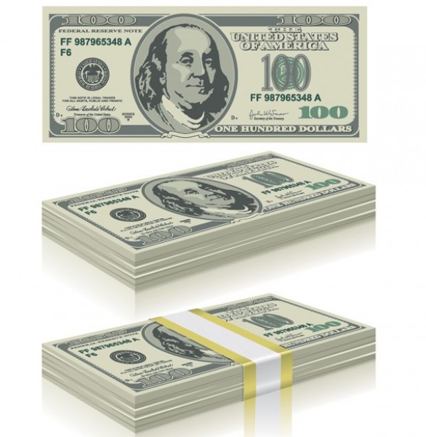 Stacks of Hundred Dollar Bills Vector Graphics web vector unique ui elements stylish stack red. red bow quality original one hundred new interface illustrator hundred dollars high quality hi-res HD graphic fresh free download free elements download dollars detailed design creative arrow 100%   
