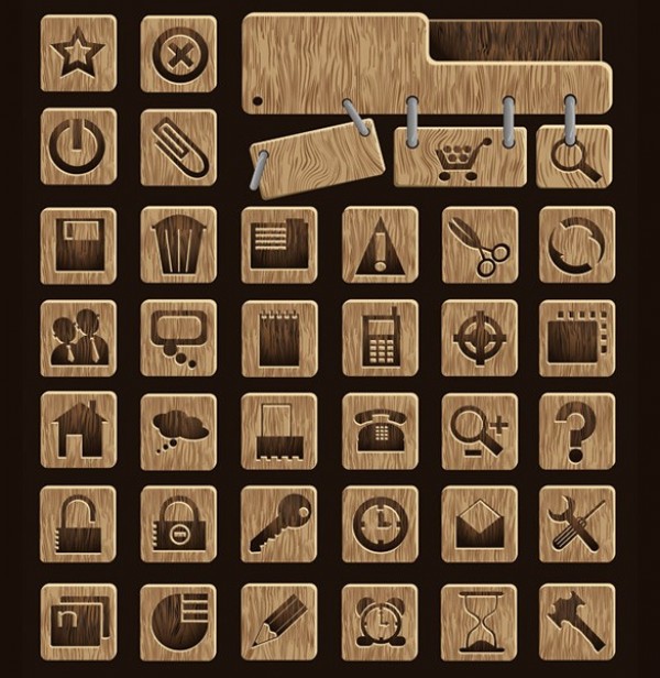 32 Attractive Wood Web UI Icons Pack wooden wood web icons wood ui icons wood icons web icons web vector unique ui elements stylish quality original new interface illustrator icons high quality hi-res HD graphic fresh free download free elements download detailed design creative   