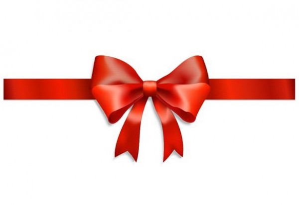 Shiny Red Ribbon & Bow Gift Vector Graphic web vector unique ui elements stylish ribbon and bow ribbon red bow red quality present original new interface illustrator high quality hi-res HD graphic gift wrap gift fresh free download free eps elements download detailed design creative bow   