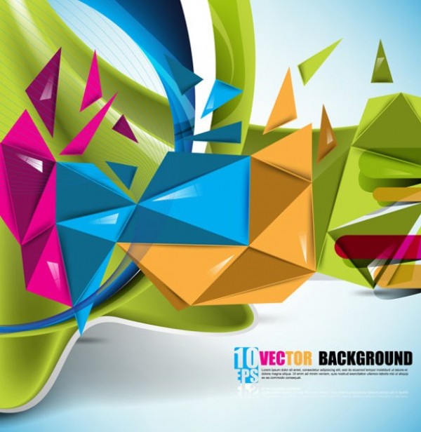 Colorful Modern Abstract Vector Background web vector unique ultimate tech stylish quality original new modern illustrator high quality graphic futuristic fresh free download free explosive exploding download design creative colors colorful background abstract   