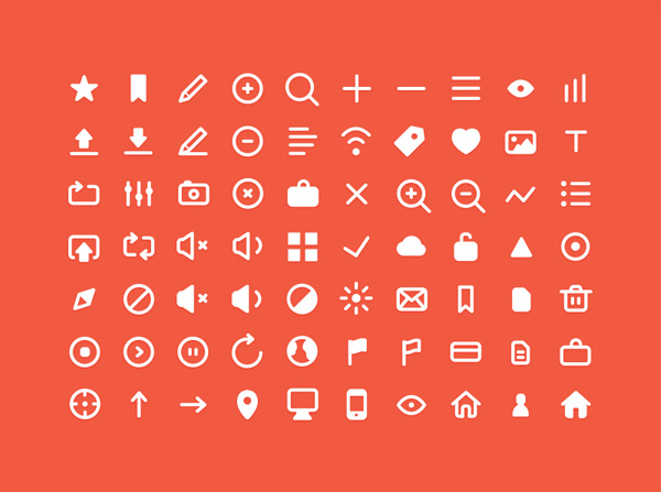 70 Mixed Mini Web Icons Pack ui elements ui set pack mobile mixed mini ios7 icons icon glyph free download free   