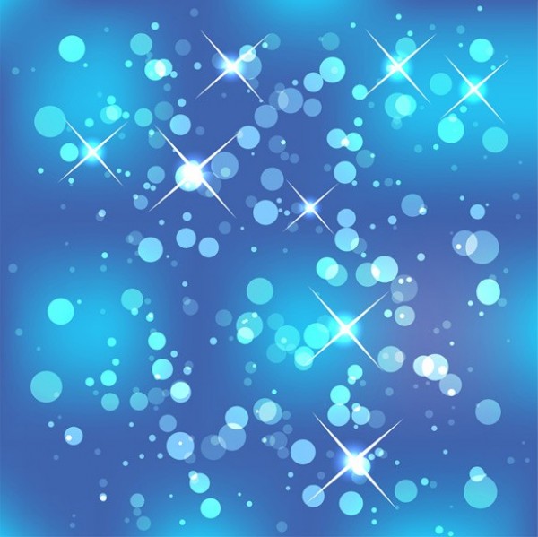 Blue Lights Sparkling Abstract Vector Background web vector unique ui elements stylish stars starry sparkles quality original new lights interface illustrator high quality hi-res HD graphic fresh free download free elements download detailed design creative bokeh blurred blur blue background   