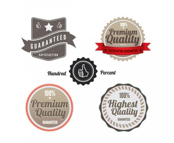 5 Premium Quality Guaranteed Vector Labels Set web vector unique ui elements stylish stickers set satisfaction guaranteed quality premium quality original new labels interface illustrator high quality hi-res HD graphic fresh free download free eps elements download detailed design creative 100% Guaranteed   