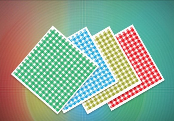 4 Colorful Gingham Squares Vector Patterns web vector unique ui elements tablecloth svg stylish squares set red quality pattern original new interface illustrator high quality hi-res HD green graphic gingham fresh free download free eps elements download detailed design creative colorful checkered checked check blue ai   