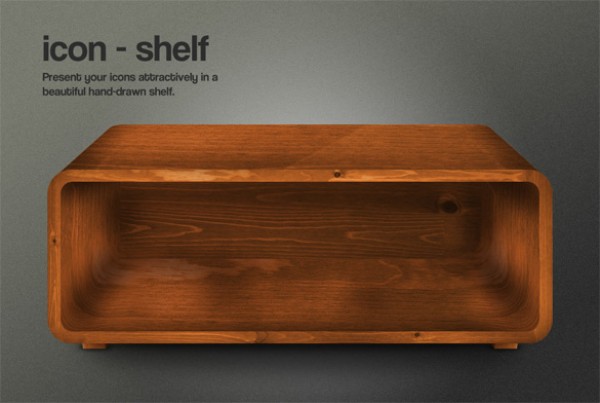 Rich Wood Deep Shelf Icon PSD wooden shelf wood shelf vectors vector graphic vector unique ultra ultimate simple shelves shelf quality photoshop pack original new modern illustrator illustration high quality graphic fresh free vectors free download free download detailed creative clear clean ai 3d   