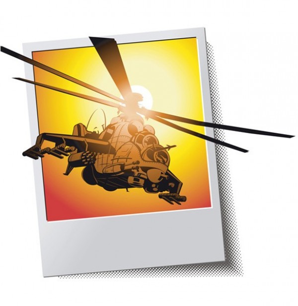 Combat Apache Helicopter Vector Graphic web vector unique ui elements stylish quality original new military illustrator illustration high quality hi-res helicopter HD graphic fresh free download free download design creative combat apache   