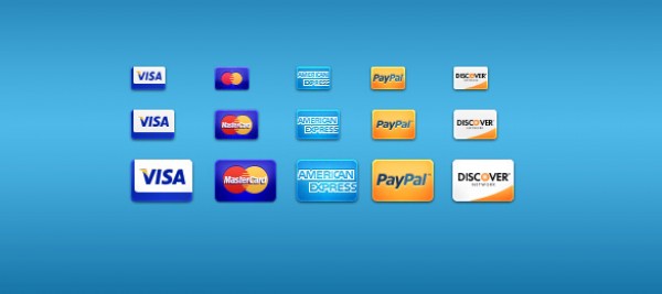 5 Credit Card Icons 10733 Visa virutal cards small shops shopping quality precise popular paypal mini mastercard icon pack good free icons e-commerce Discover commerce checkout American Express   