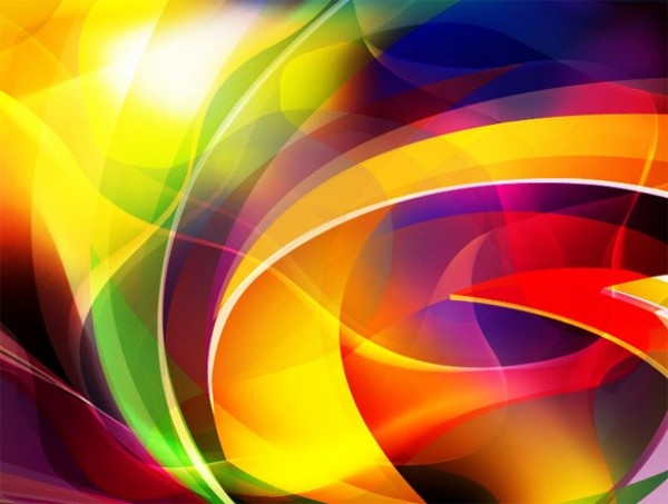 Vibrant Color Curves Abstract Vector Background yellow web waves vector unique stylish red quality purple original orange illustrator high quality green graphic fresh free download free eps download design curves creative colorful circles background abstract   