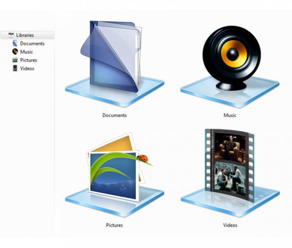 Clean Windows 7 Library Icons windows 7 library icons windows 7 icons windows 7 web videos vectors vector graphic vector unique ultimate ui elements stylish simple quality psd png pictures photoshop pack original new music modern library jpg interface illustrator illustration icons ico icns high quality high detail hi-res HD GIF fresh free vectors free download free elements download documents detailed design creative clean ai   