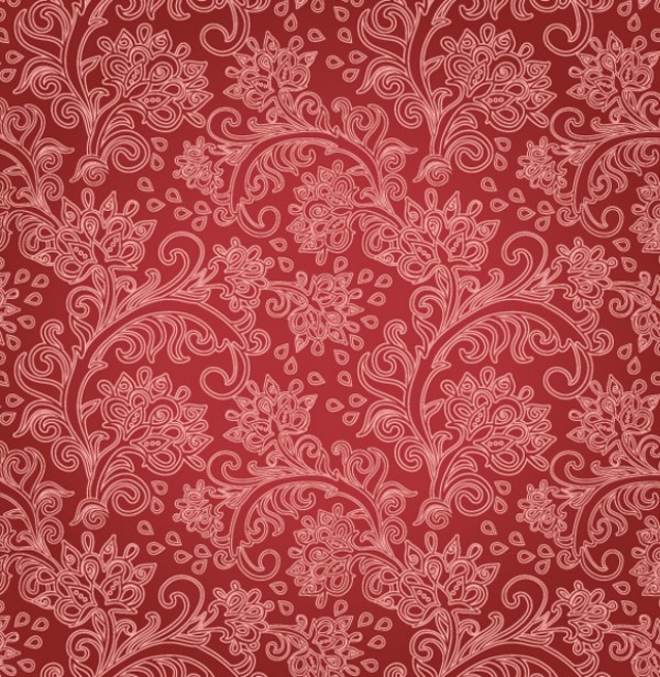 Floral Vintage Pattern Vector Background web vintage vectors vector graphic vector unique ultimate ui elements retro red quality psd png photoshop pattern pack original old fashioned new modern jpg illustrator illustration ico icns high quality hi-def HD fresh free vectors free download free floral elements download design creative background ai   