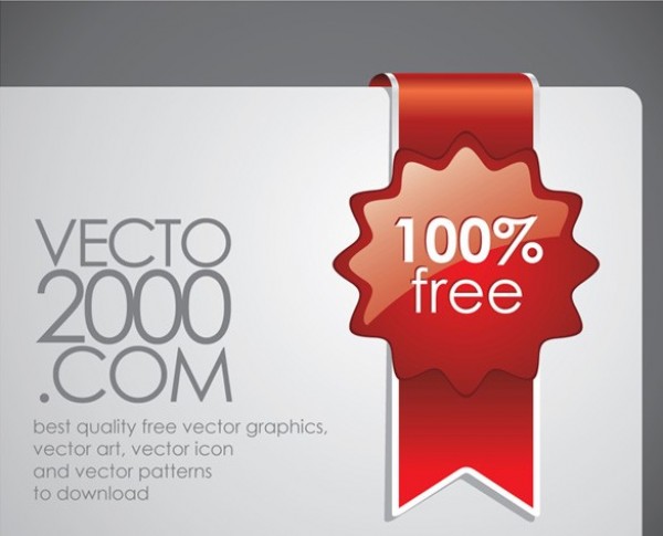 Red Corner Badge & Ribbon Vector Element web vector unique ui elements stylish sale ribbon quality original new interface illustrator high quality hi-res HD graphic glossy fresh free download free elements download detailed design creative corner bookmark badge   