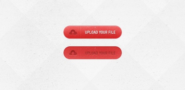 Cool Trash Web Upload Button PSD web upload button unique ui elements ui stylish simple red quality original new modern interface hi-res HD grungy button grunge fresh free download free elements download detailed design creative clean button   
