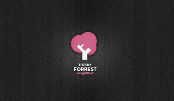 Simple Abstract Tree Logo Template PSD web unique ui elements ui tree logo tree text template stylish simple quality psd pink original new modern logotype logo interface hi-res HD fresh free download free elements download detailed design creative clean abstract tree logo abstract tree   